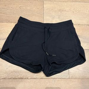 Lululemon Black Cotton Shorts - Size 10